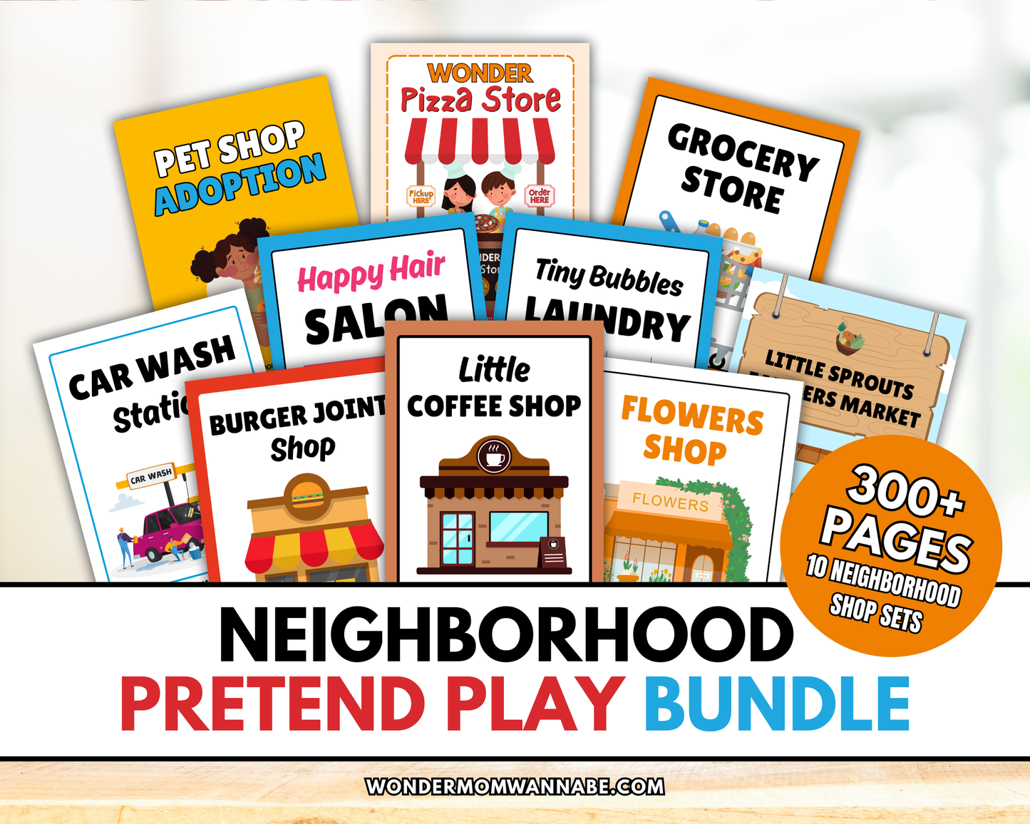 Town & Neighborhood Play Pack