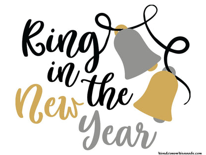 Printable VIP Vault New Year’s Eve Party Planning Kit SVG