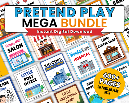 Pretend Play Mega Bundle