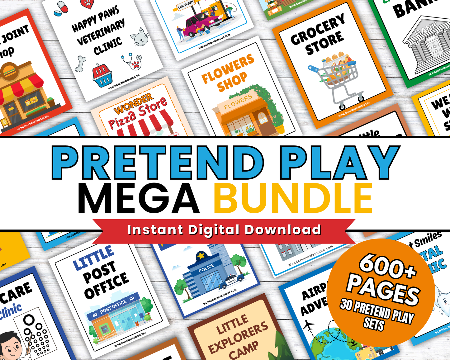 Pretend Play Mega Bundle