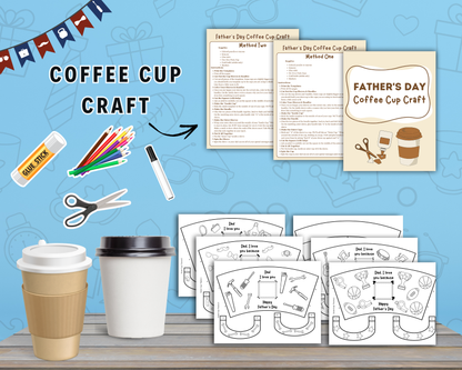 The Wondermom Shop Ultimate Father’s Day Printable Bundle includes cards, crafts, labels, and a gift bag kit—everything you need to create personalized keepsakes and Father's Day cards.