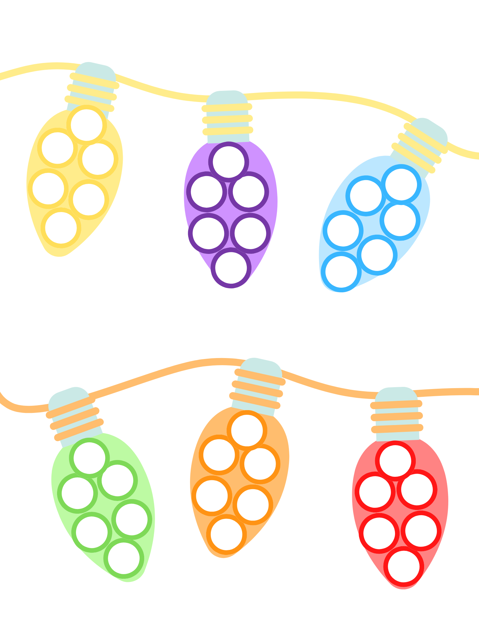 Add some festive fun to your holiday celebration with the Wondermom Shop Christmas Roll and Color Dice Game. Featuring a variety of holiday-themed images, including Christmas lights clipart, this game will bring joy and excitement.
