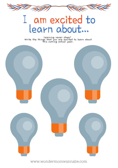 I am excited to learn about Back to School Prep Kit light bulbs from Wondermom Shop.