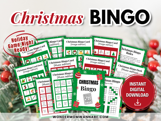 Christmas Bingo Game Printables