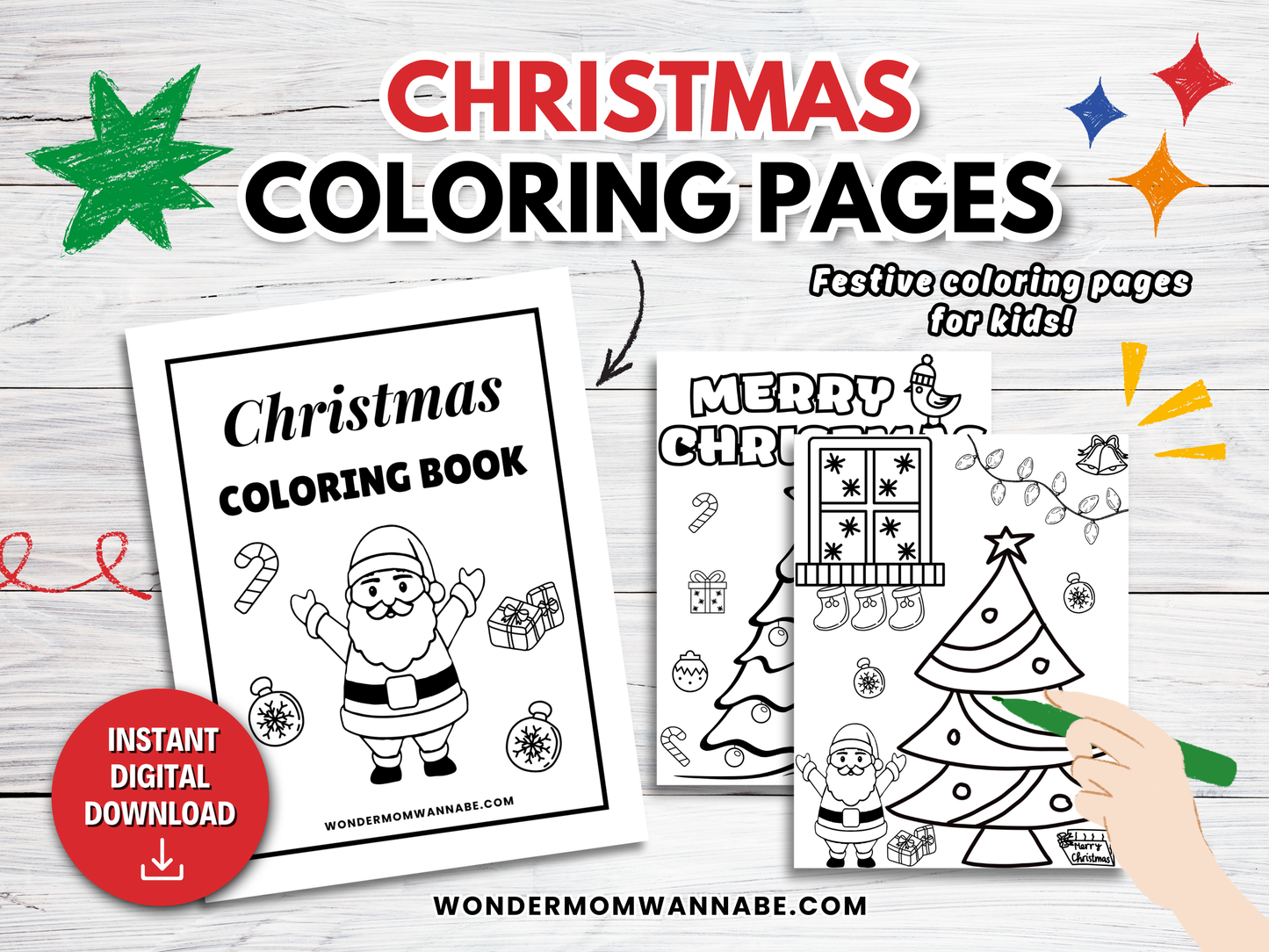 Christmas Coloring Pages Printable