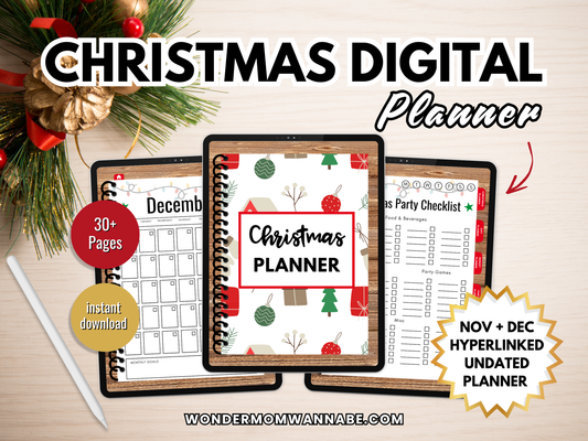 Digital Christmas Planner