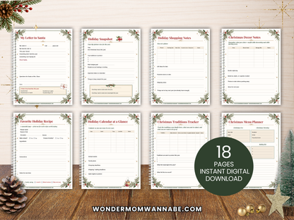 Christmas Headquarters Binder Kit
