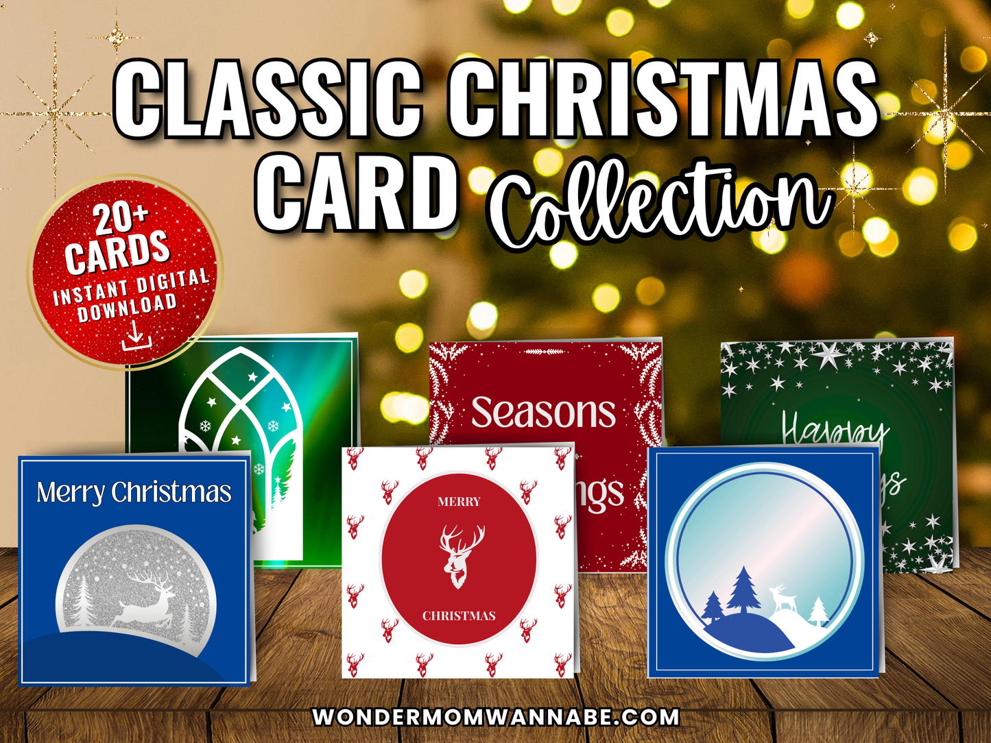 Printable Christmas Card Bundle