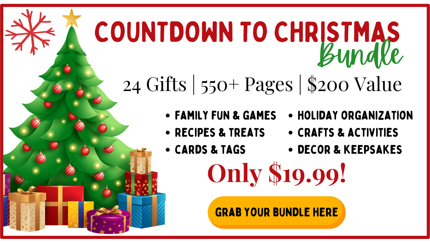 2025 Countdown to Christmas Bundle