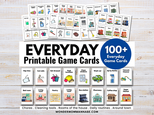 Everyday Game Cards