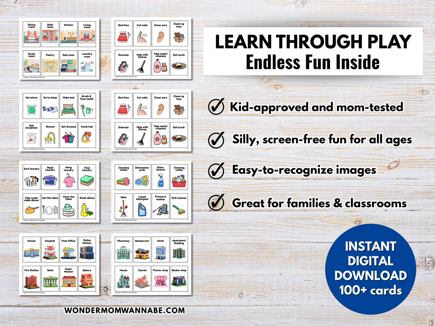 Everyday Game Cards