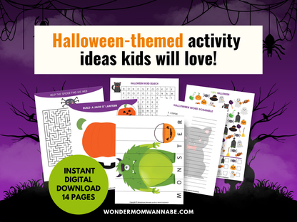 Halloween Fun Pack for Kids
