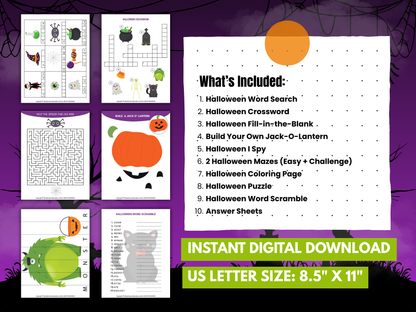 Halloween Fun Pack for Kids