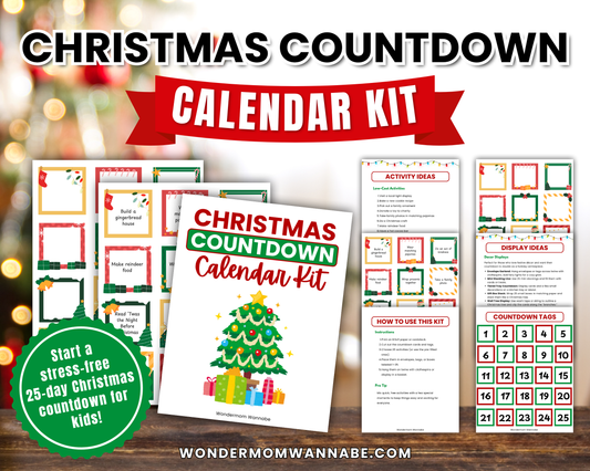 Christmas Countdown Calendar Kit