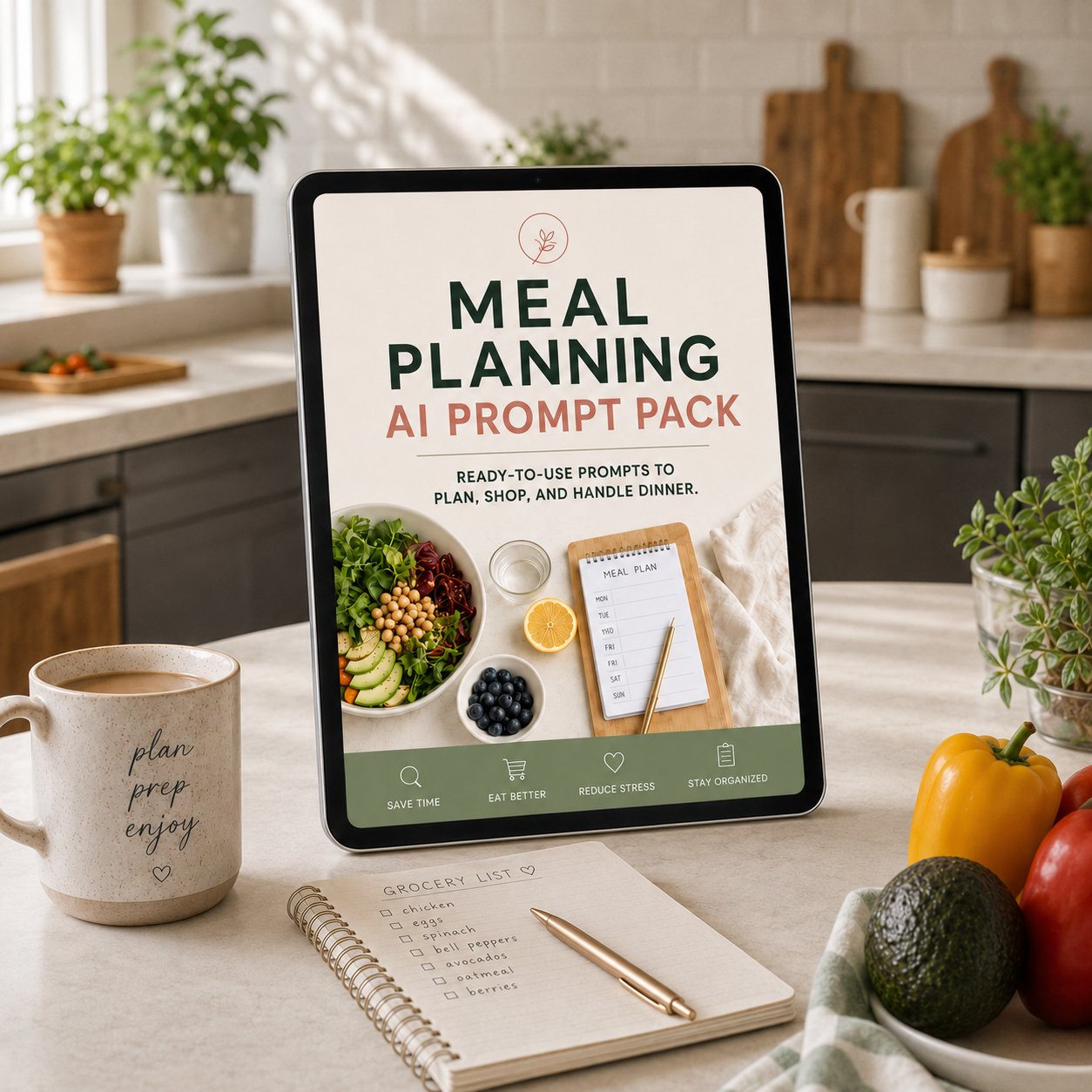 Meal Planning AI Prompt Pack