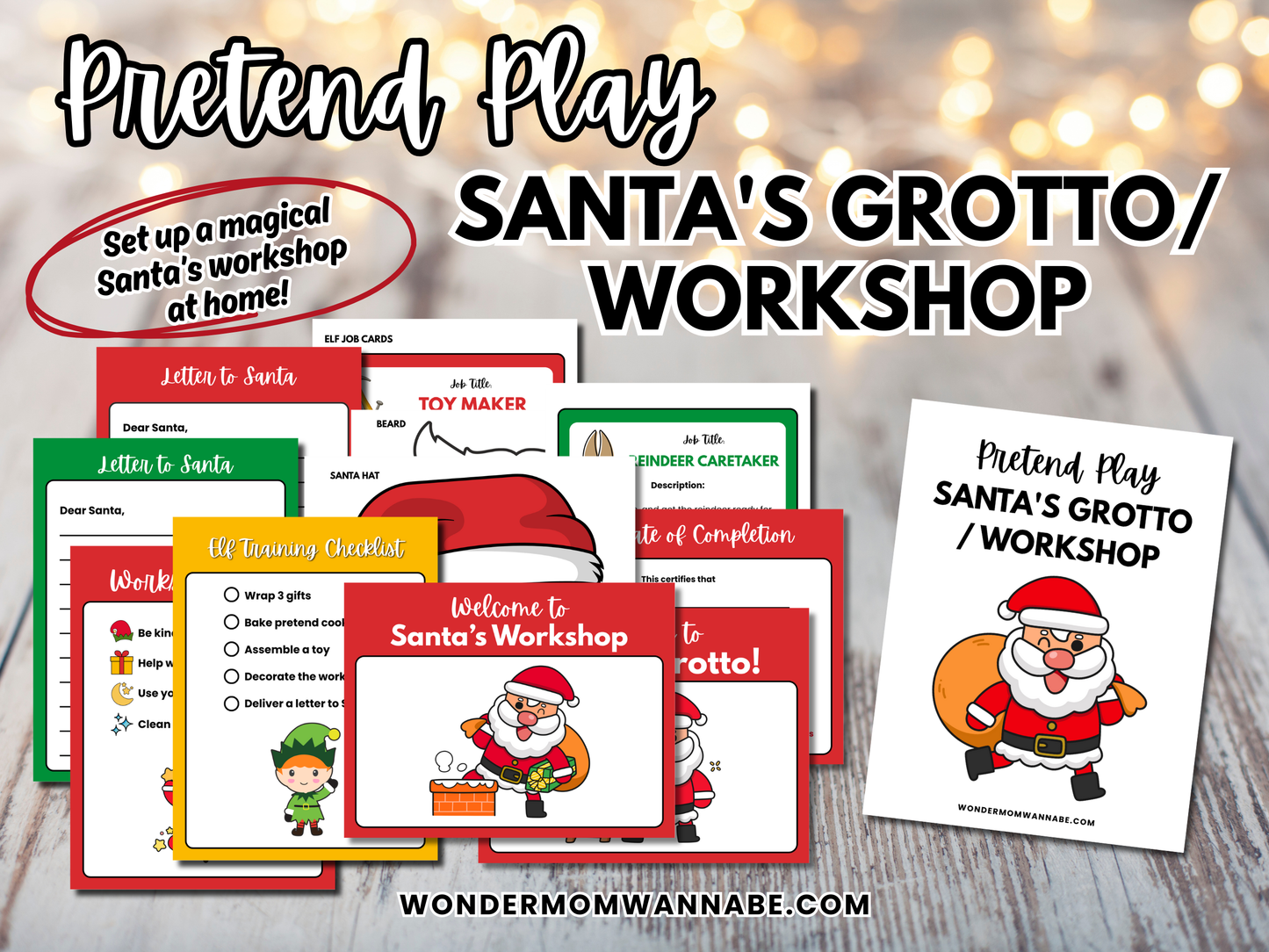 Pretend Play – Santa’s Grotto / Workshop