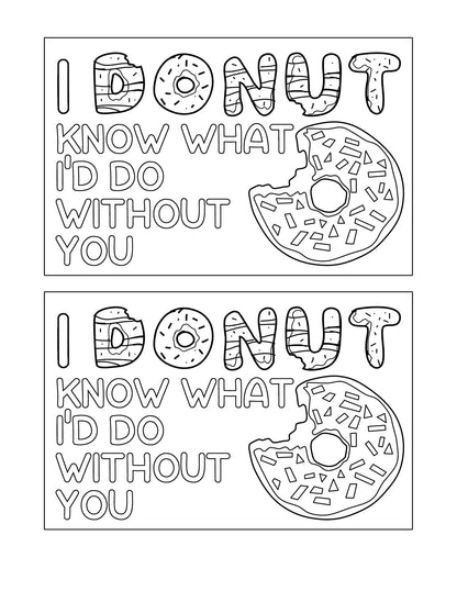I donut know what I would do without Wondermom Shop's Random Acts of Kindness Gifts Set. These coloring pages are a part of the Random Acts of Kindness Gifts Set, designed to spread happiness and show appreciation for your kindess efforts.