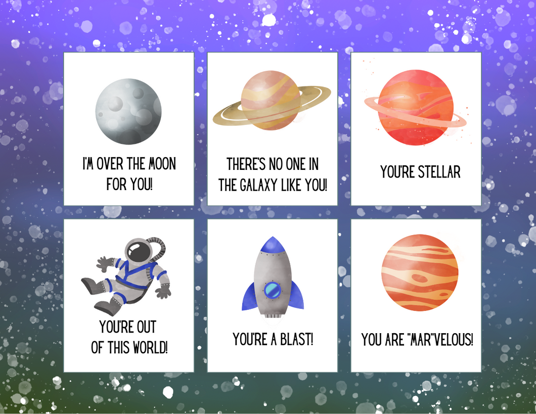 Solar System Valentines