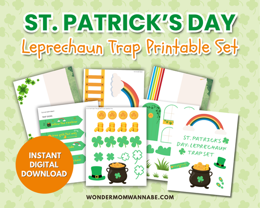 St. Patrick’s Day Leprechaun Trap Printable – Fun DIY Activity for Kids!