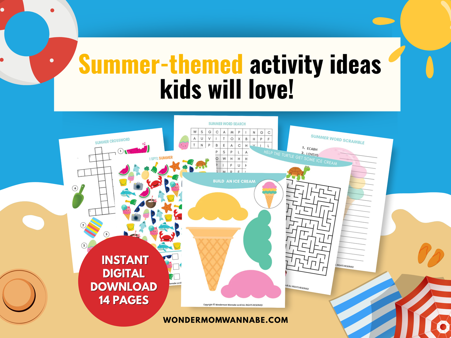 Summer Fun Pack for Kids