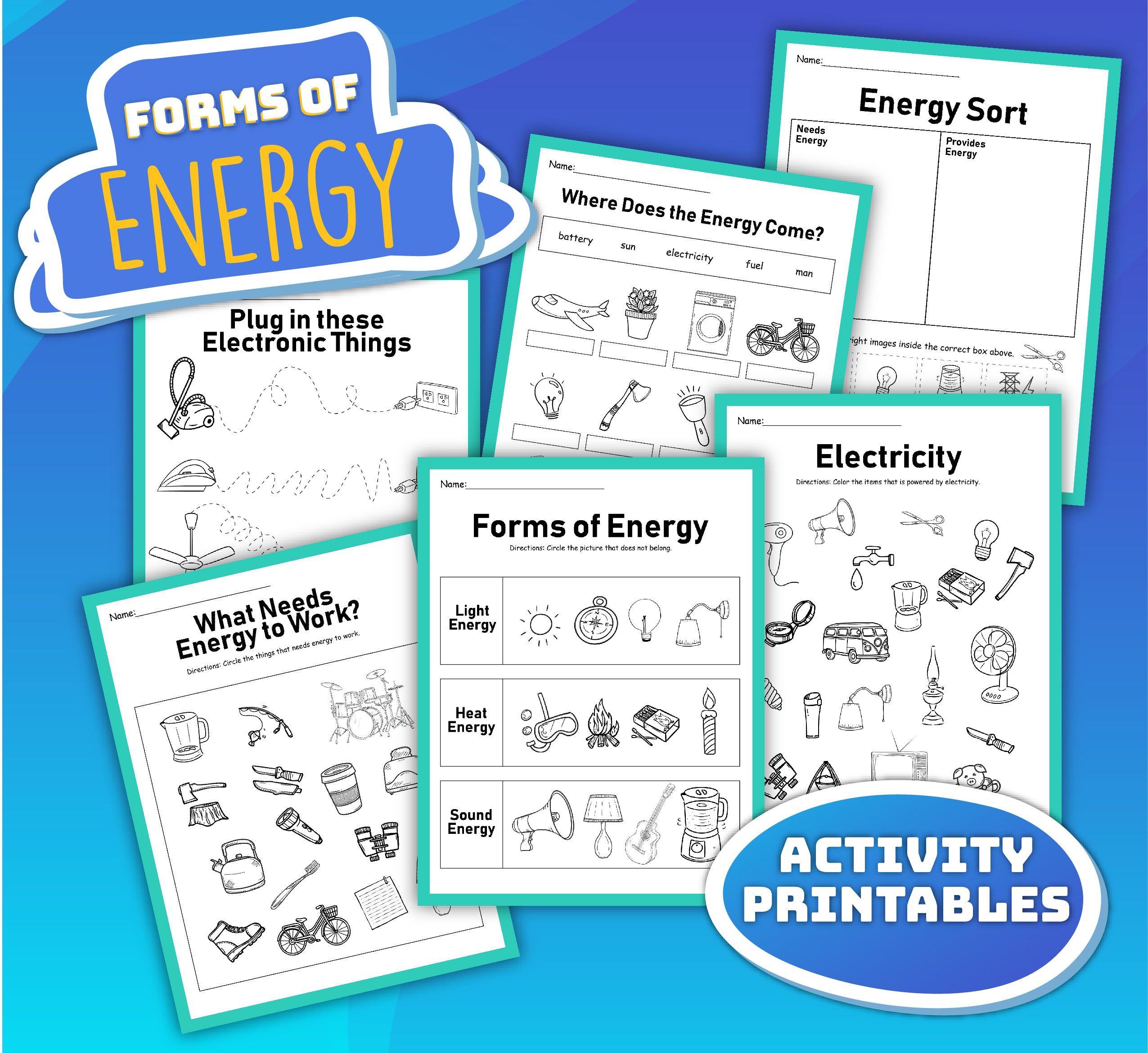 Forms of Energy Activity Set – Wondermom Shop