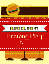 Load image into Gallery viewer, Burger Joint Pretend Play Kit
