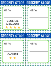 Load image into Gallery viewer, Grocery Store Pretend Play Kit
