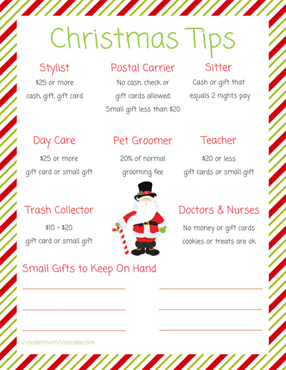 Printable Christmas Planner - Santa