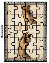 Load image into Gallery viewer, Printable Famous Artwork Puzzles
