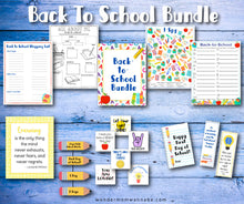 Load image into Gallery viewer, Wondermom Shop&#39;s Back to School Kit bundle.
