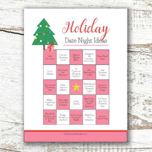 A VIP Vault Christmas Date Ideas with a christmas tree.
