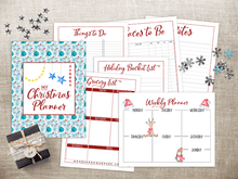 Load image into Gallery viewer, The Christmas Planner printable by VIP Vault.
