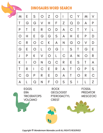 Dinosaur Activity Kit for Kids
