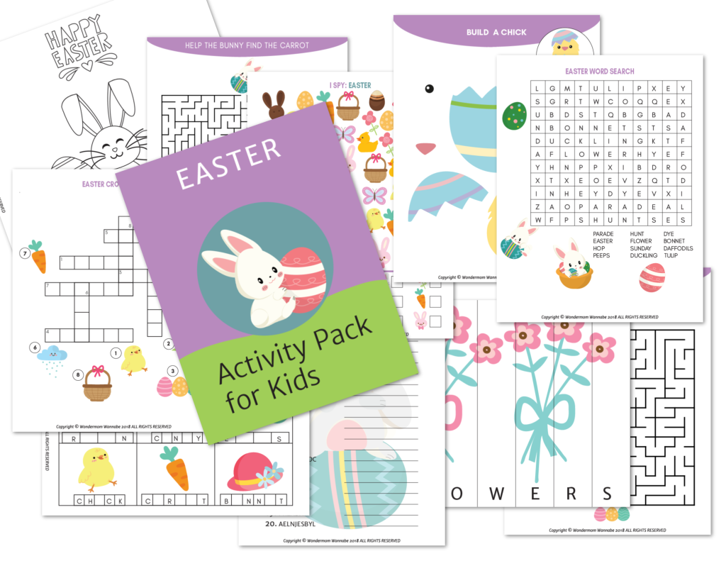 Easter Activity Kit for Kids