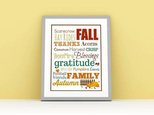 Fall Subway Art