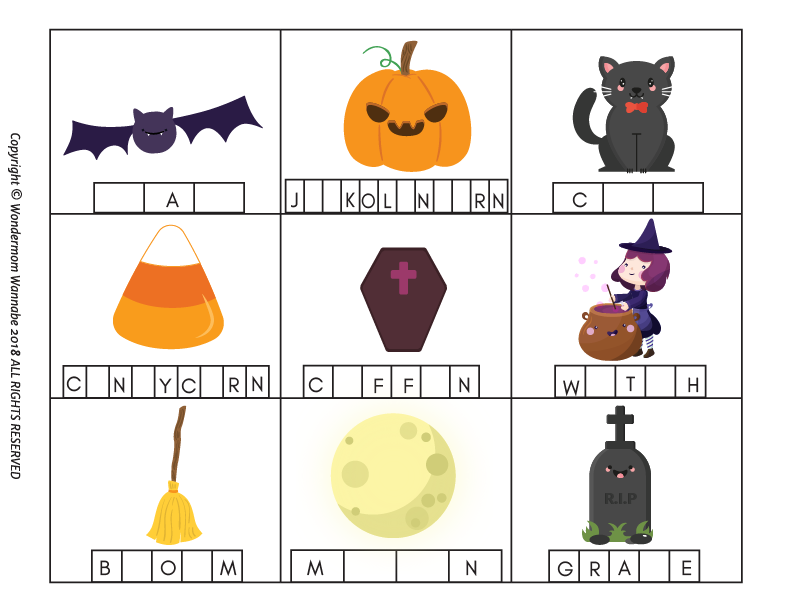 Halloween Activity Kit for Kids