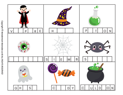 Halloween Activity Kit for Kids