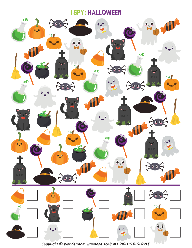 Halloween Activity Kit for Kids