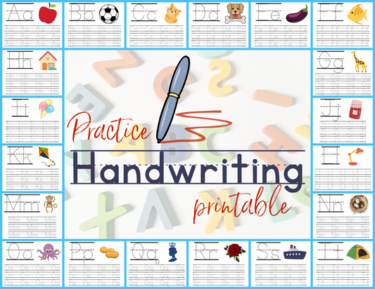 Handwriting Practice Workbook