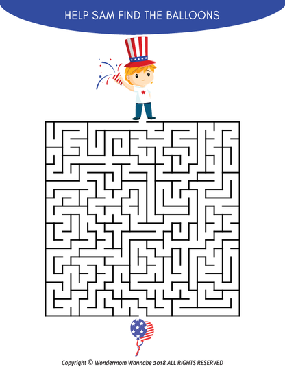 Independence Day Activity Kit for Kids