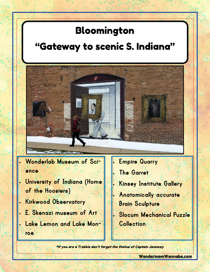 Indiana Travel Guide and Activity Kit for Kids