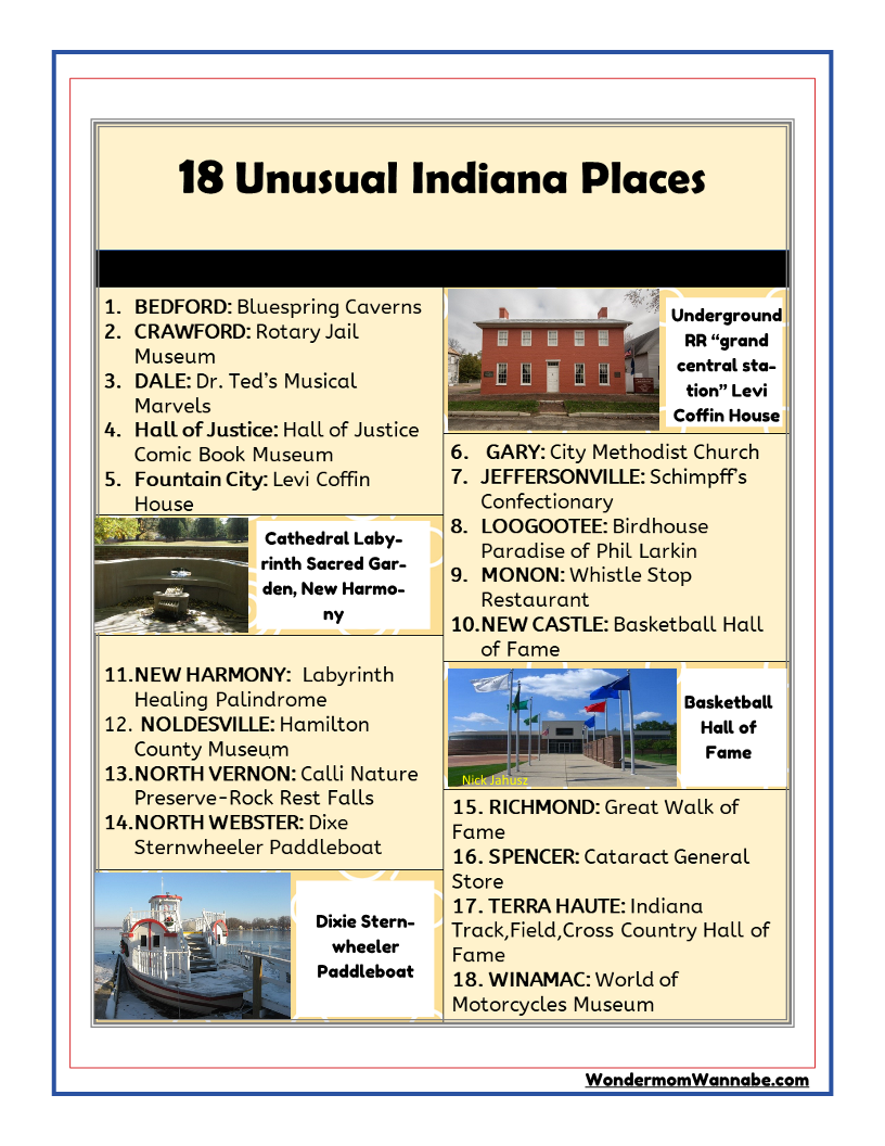 Indiana Travel Guide and Activity Kit for Kids