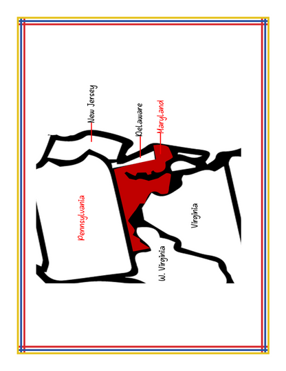 Discover the beauty of Virginia with our detailed map. Perfect for your next road trip, it pairs seamlessly with the "Maryland Travel Guide and Activity Kit for Kids" by Wondermom Shop, allowing you to explore both states effortlessly. Grab this printable activity kit to keep young travelers entertained along the way!