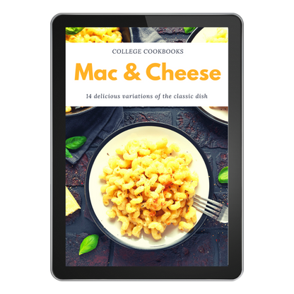 Wondermom Shop College Cookbook Bundle iPad cover.