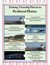 Load image into Gallery viewer, Maine Travel Guide and Activity Kit for Kids
