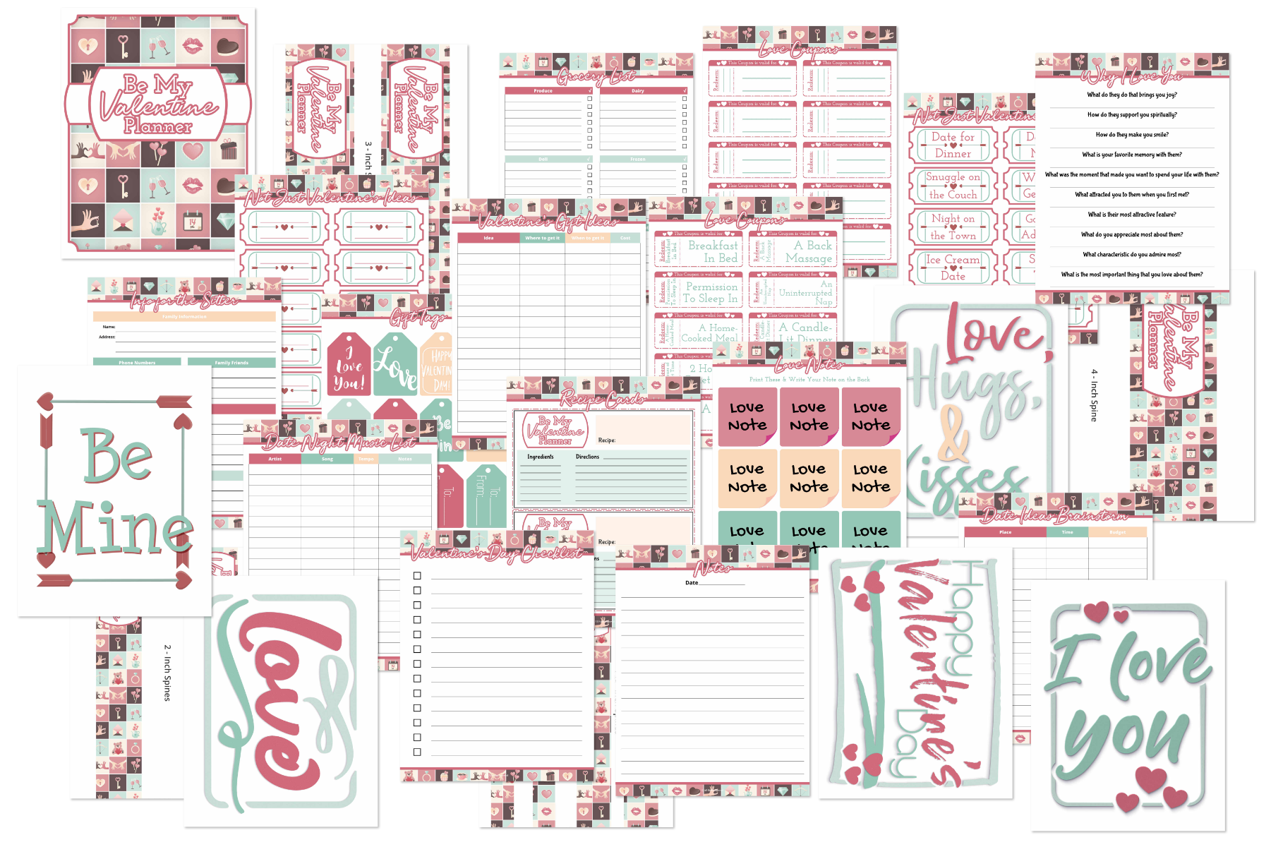 Are you looking for a customizable and organized Be My Valentine Planner by Wondermom Shop? Look no further! Our Be My Valentine Planner by Wondermom Shop is the perfect tool to help you plan and organize your special day. From romantic dinner ideas...