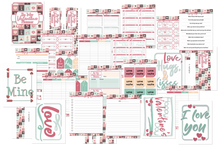 Load image into Gallery viewer, Are you looking for a customizable and organized Be My Valentine Planner by Wondermom Shop? Look no further! Our Be My Valentine Planner by Wondermom Shop is the perfect tool to help you plan and organize your special day. From romantic dinner ideas...

