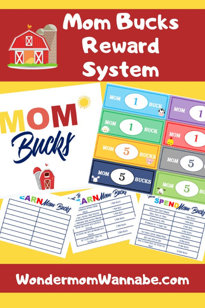 VIP Vault Mom Bucks reward system.