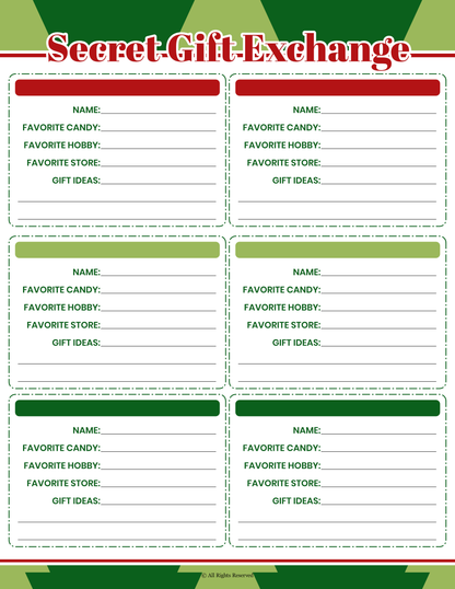 My Christmas Planner