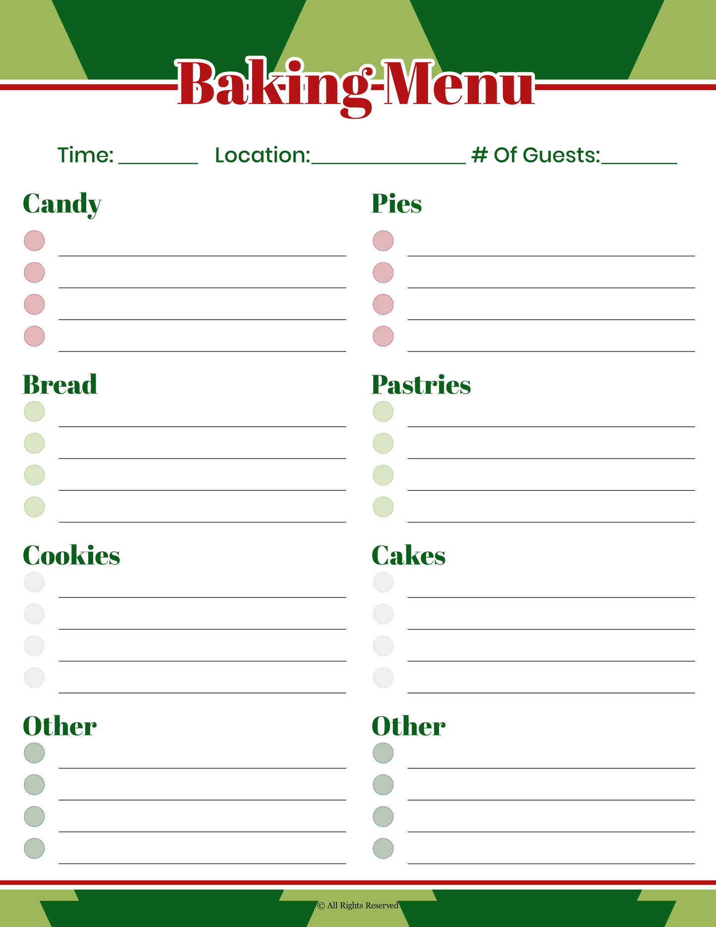 My Christmas Planner